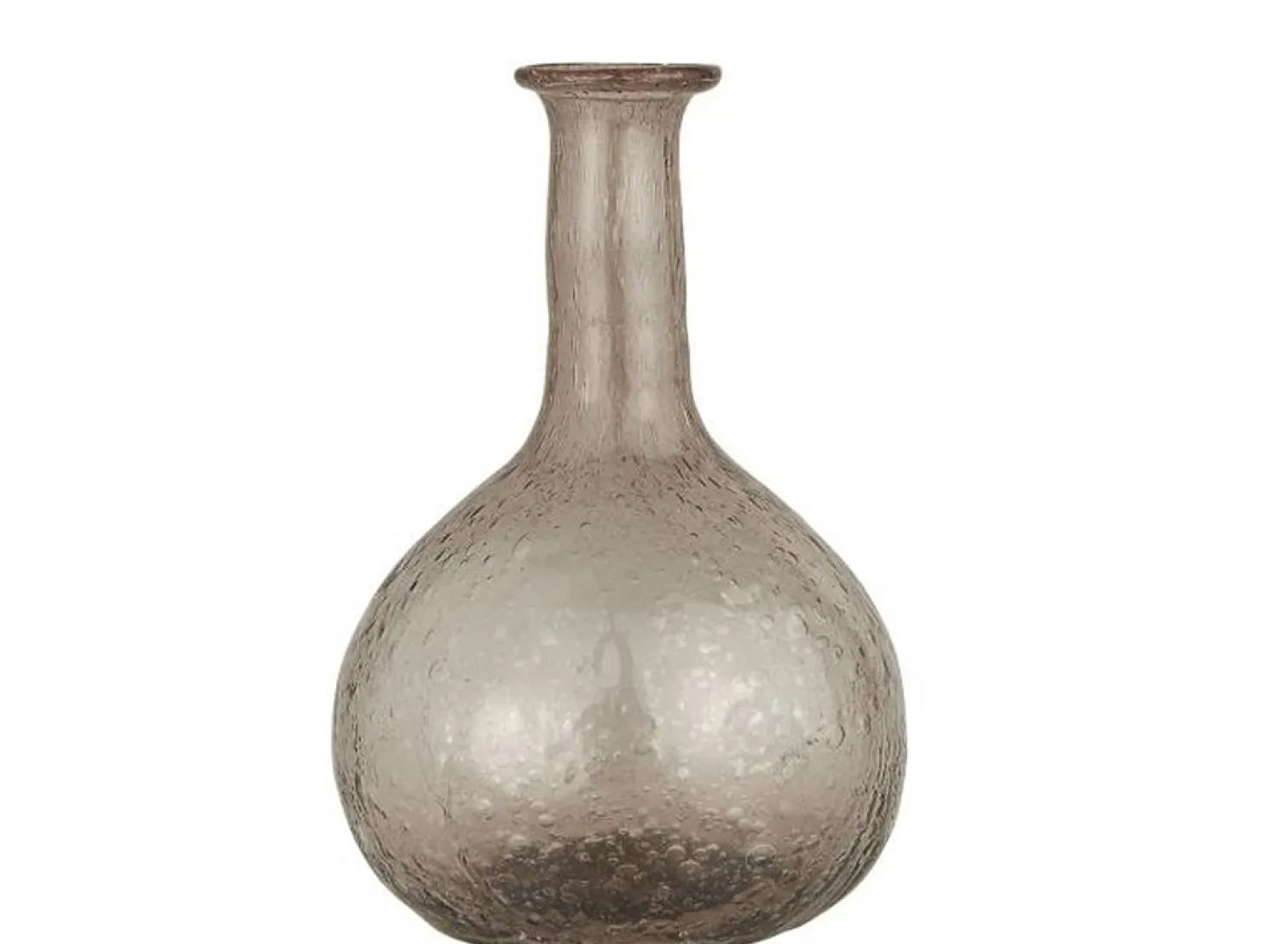 IB laursen Vase langer Hals UNIKA Grau