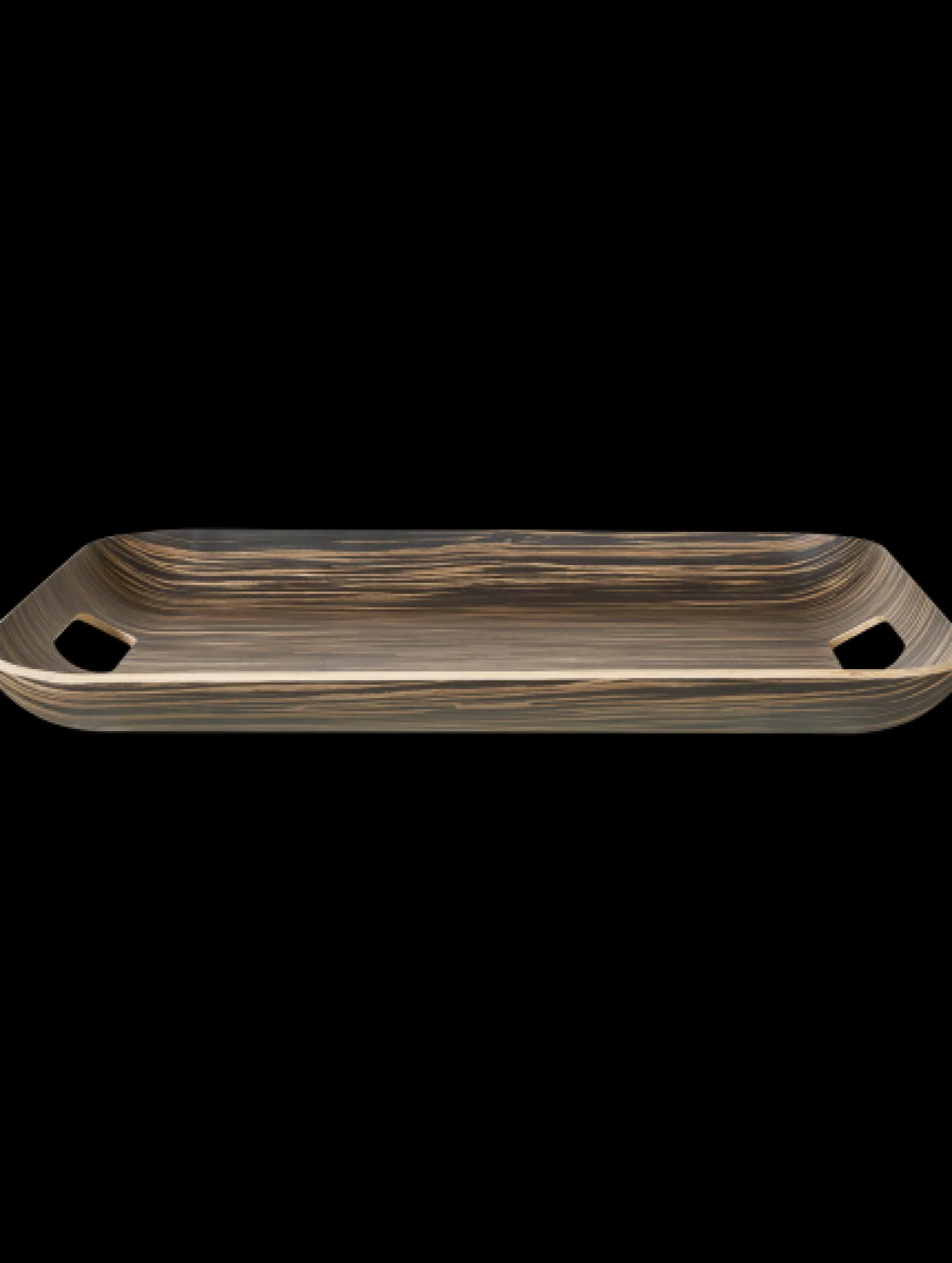 ASA Selection Holztablett, rechteckig ebony wood