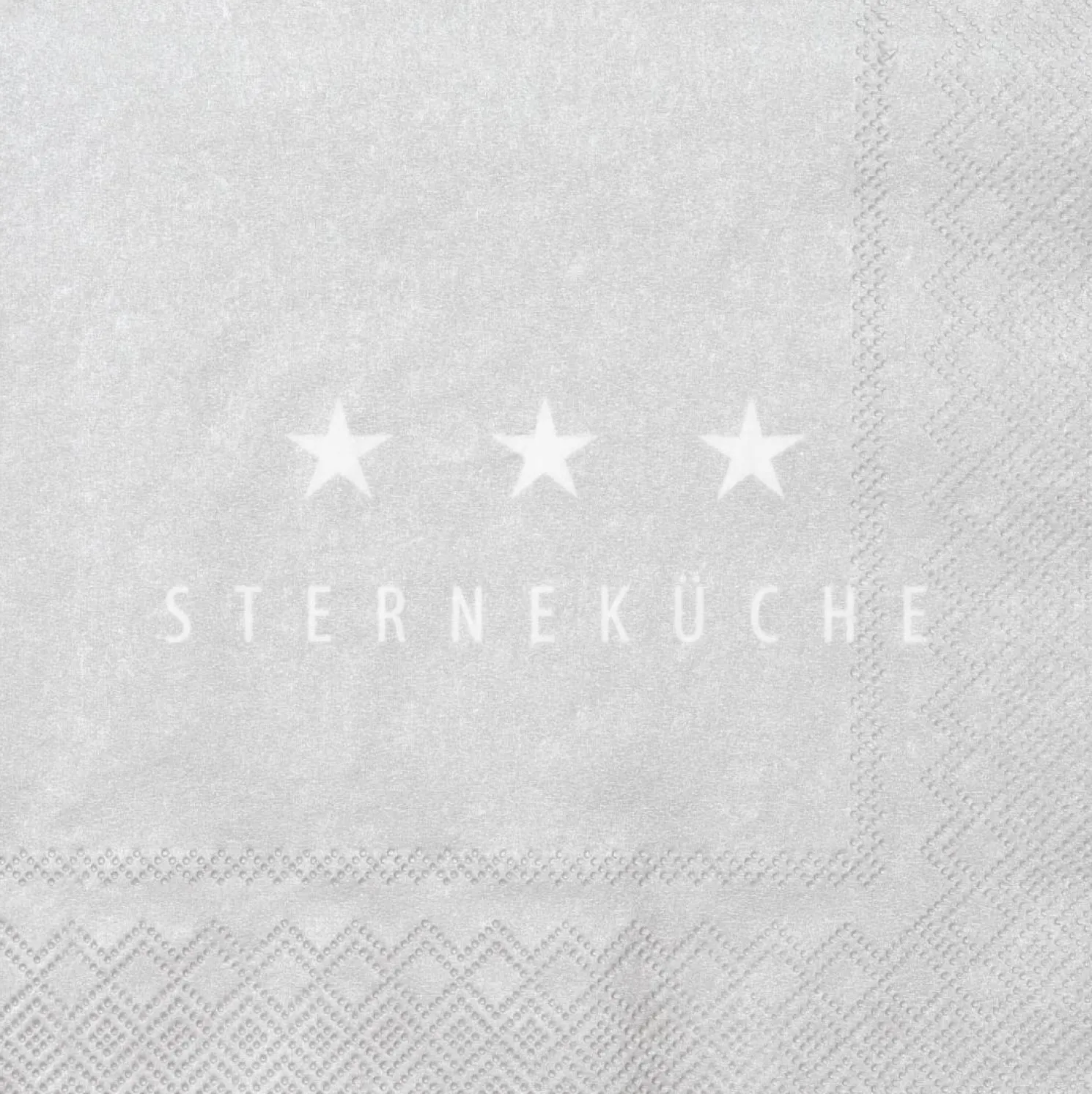 Räder Serviette - Sterneküche 33x33 cm