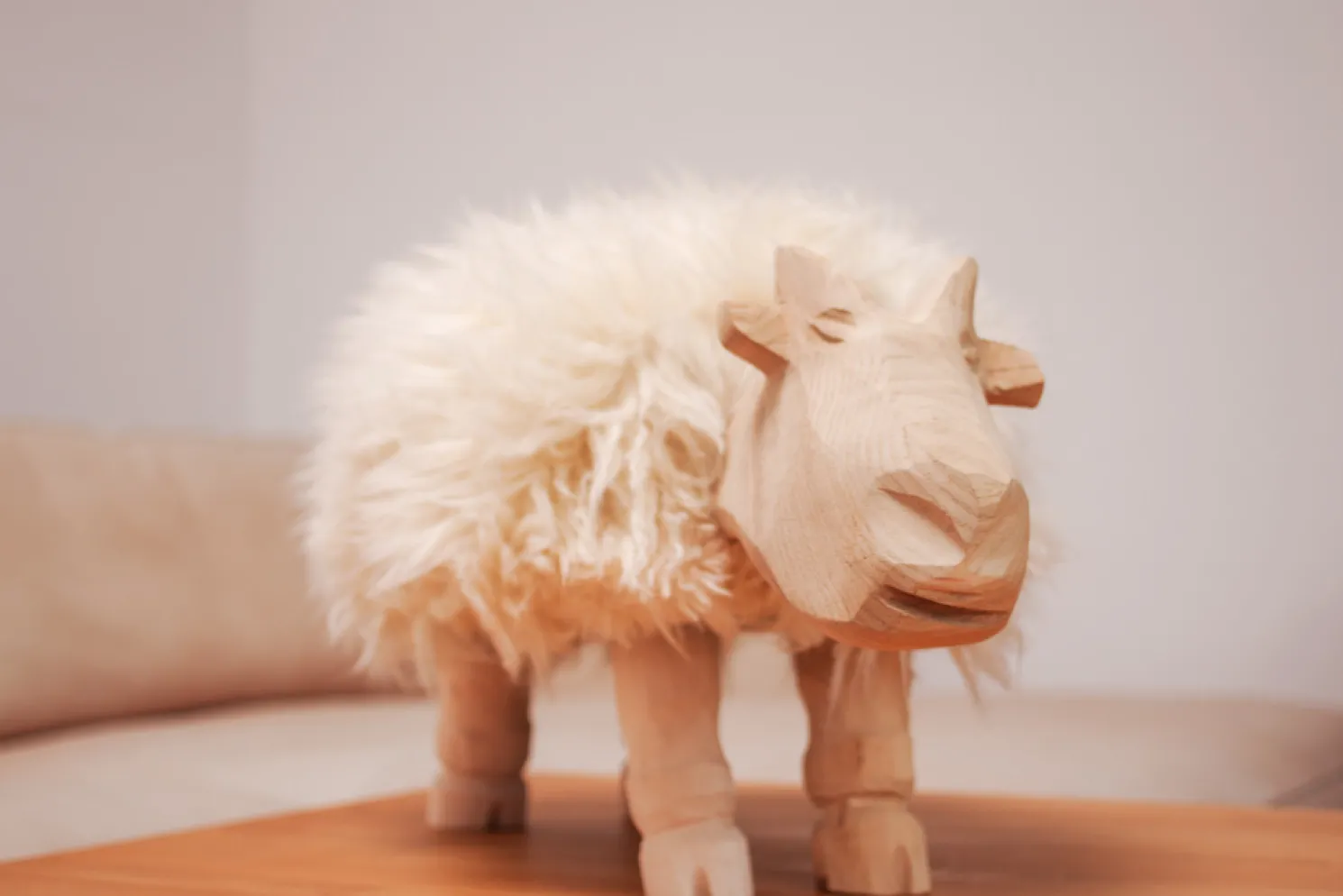 WMG Hocker Pappel Berti Mini Höhe 30 cm, 20x50 cm