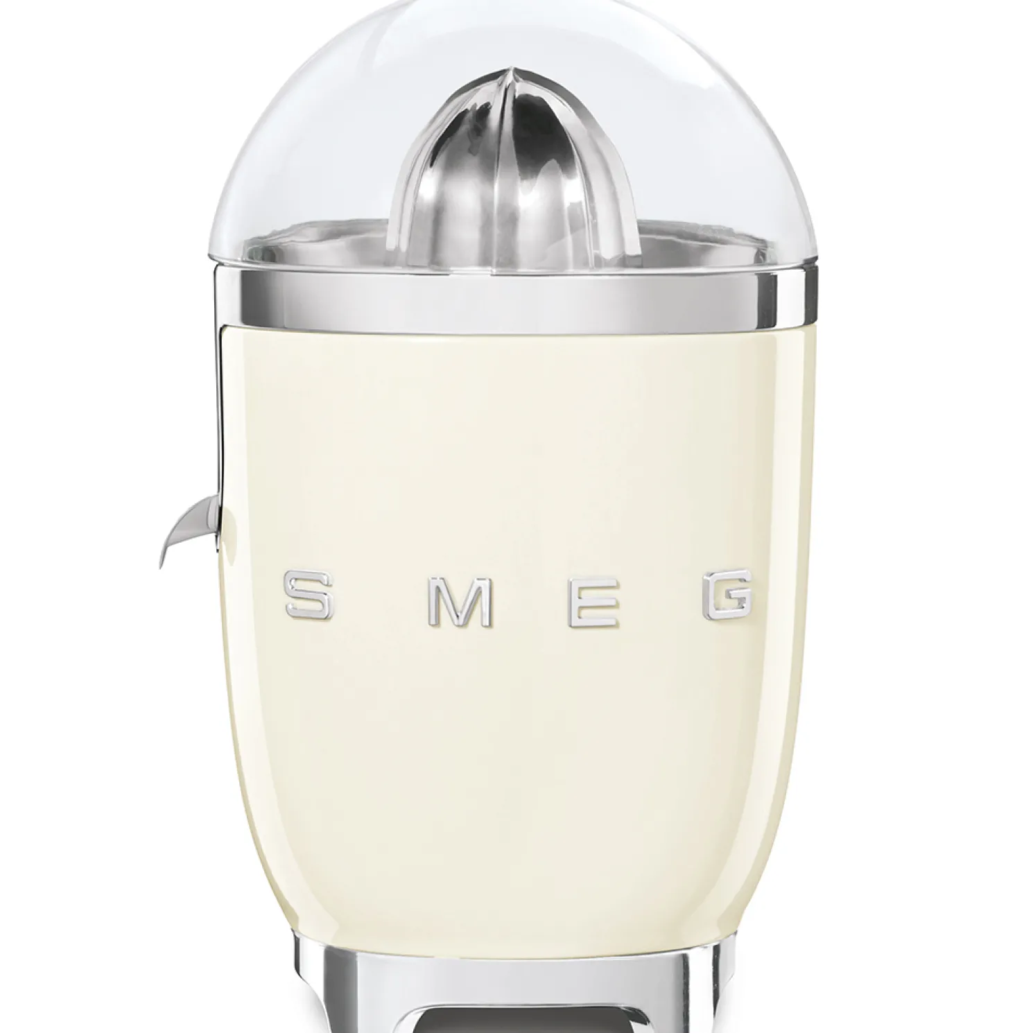 Smeg Bunte Zitruspresse Retrodesign Pastellgrün