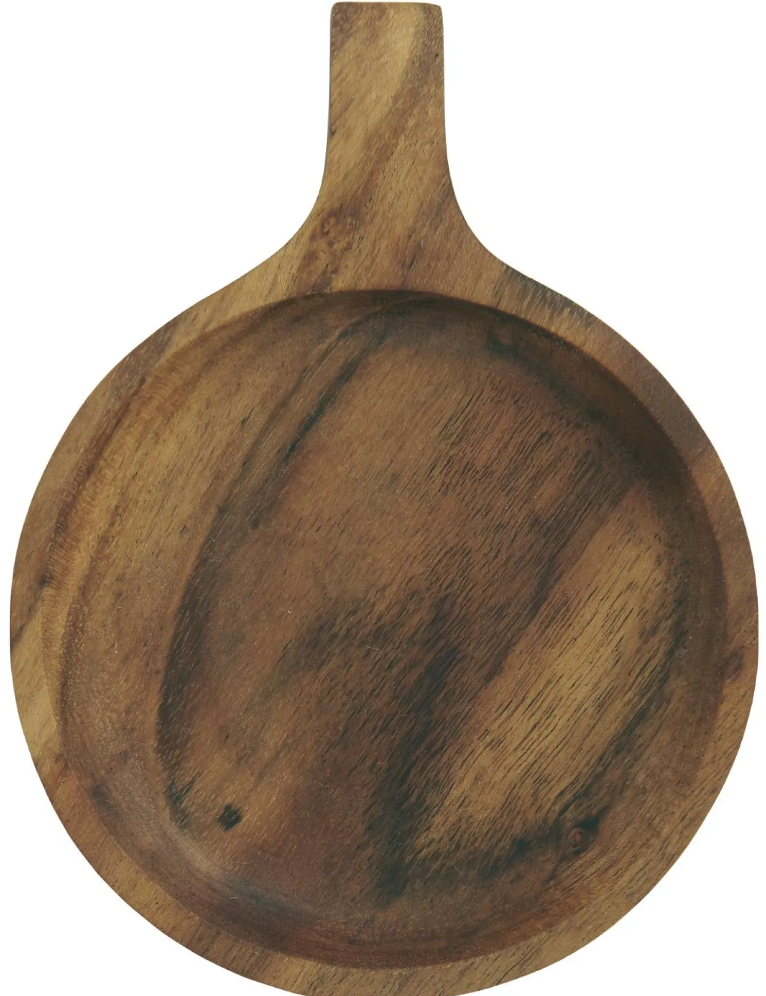 IB laursen Flache Schale aus geöltem Akazienholz