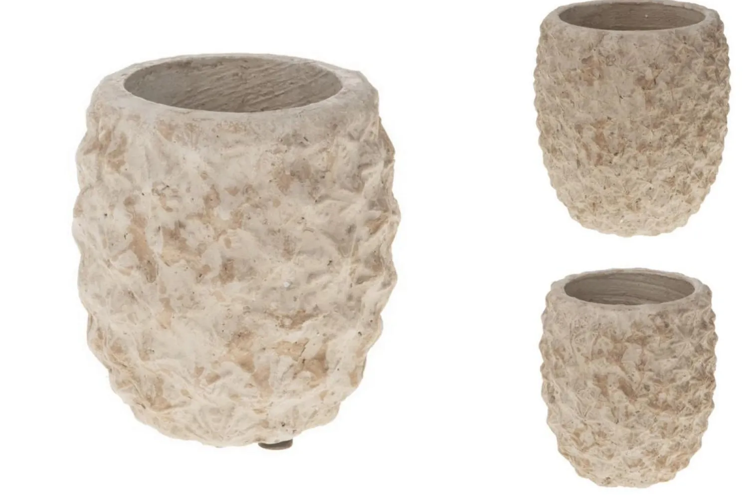 + Blumentopf aus Beton 12 x 12 x 13 cm