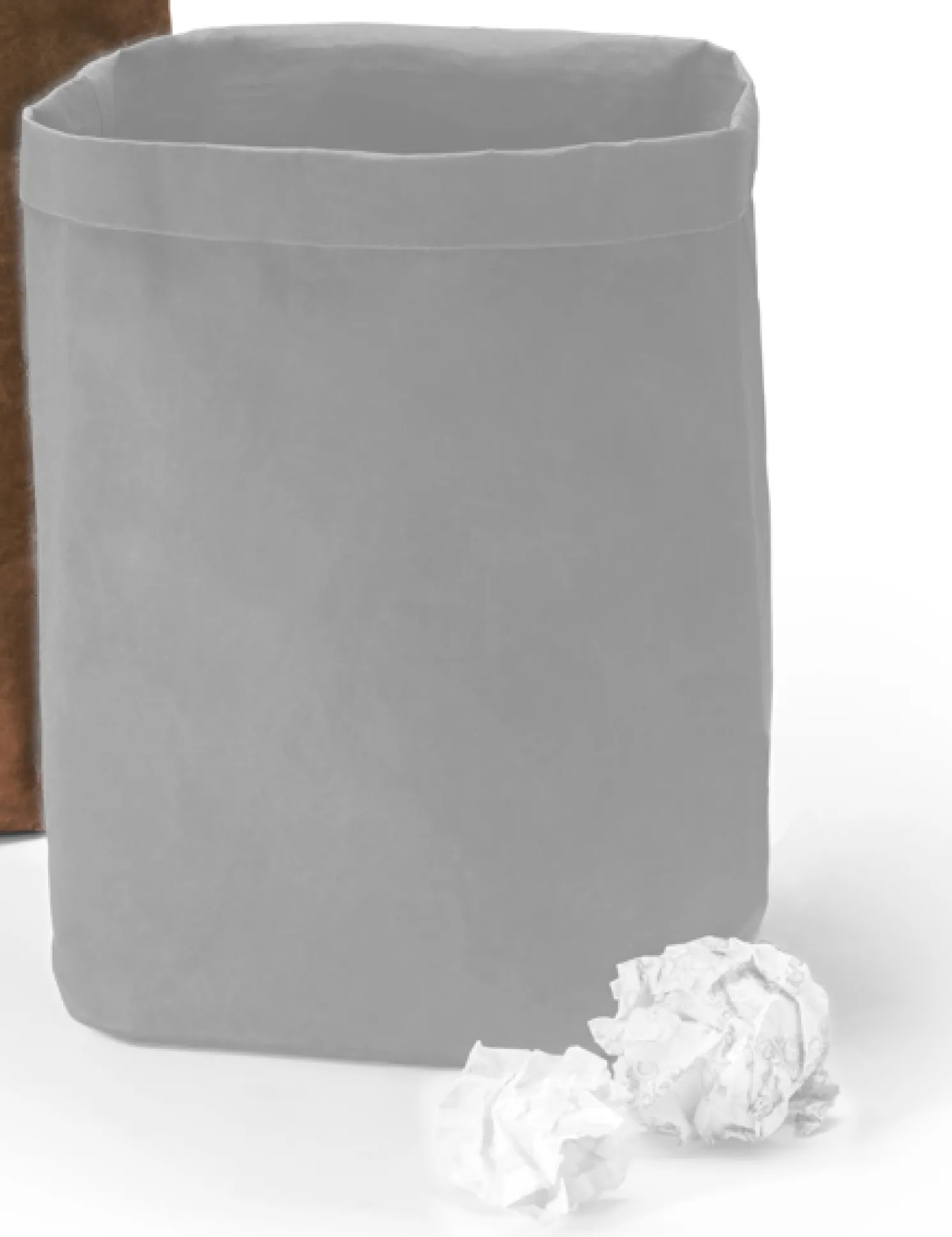 Philippi Todo Aufbewahrungskorb Ø 24 cm, Höhe 36 cm, mocca