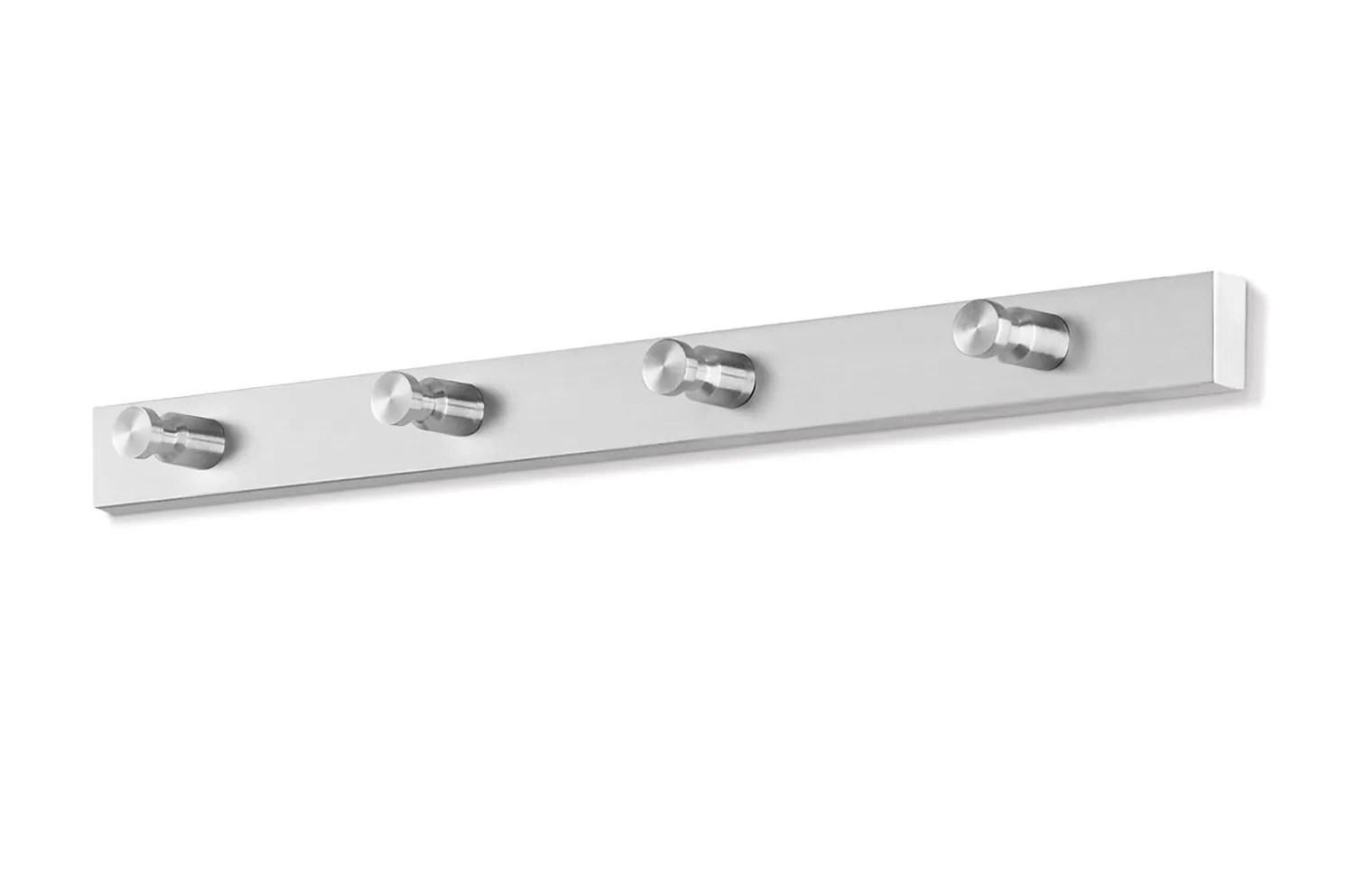 Zack Accolo stabile Garderobenleiste - einfache Wandmontage Edelstahl 40 cm