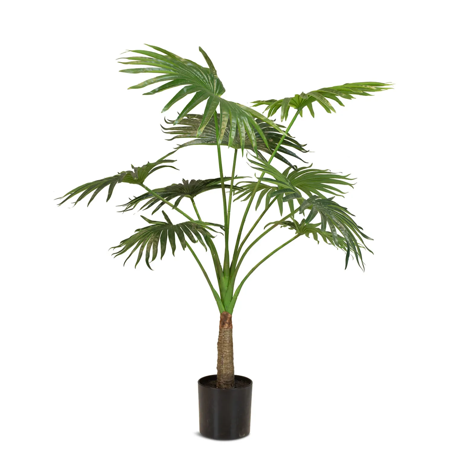 Fleur Ami Grüne Fächerpalme Kunstpflanze 140 cm