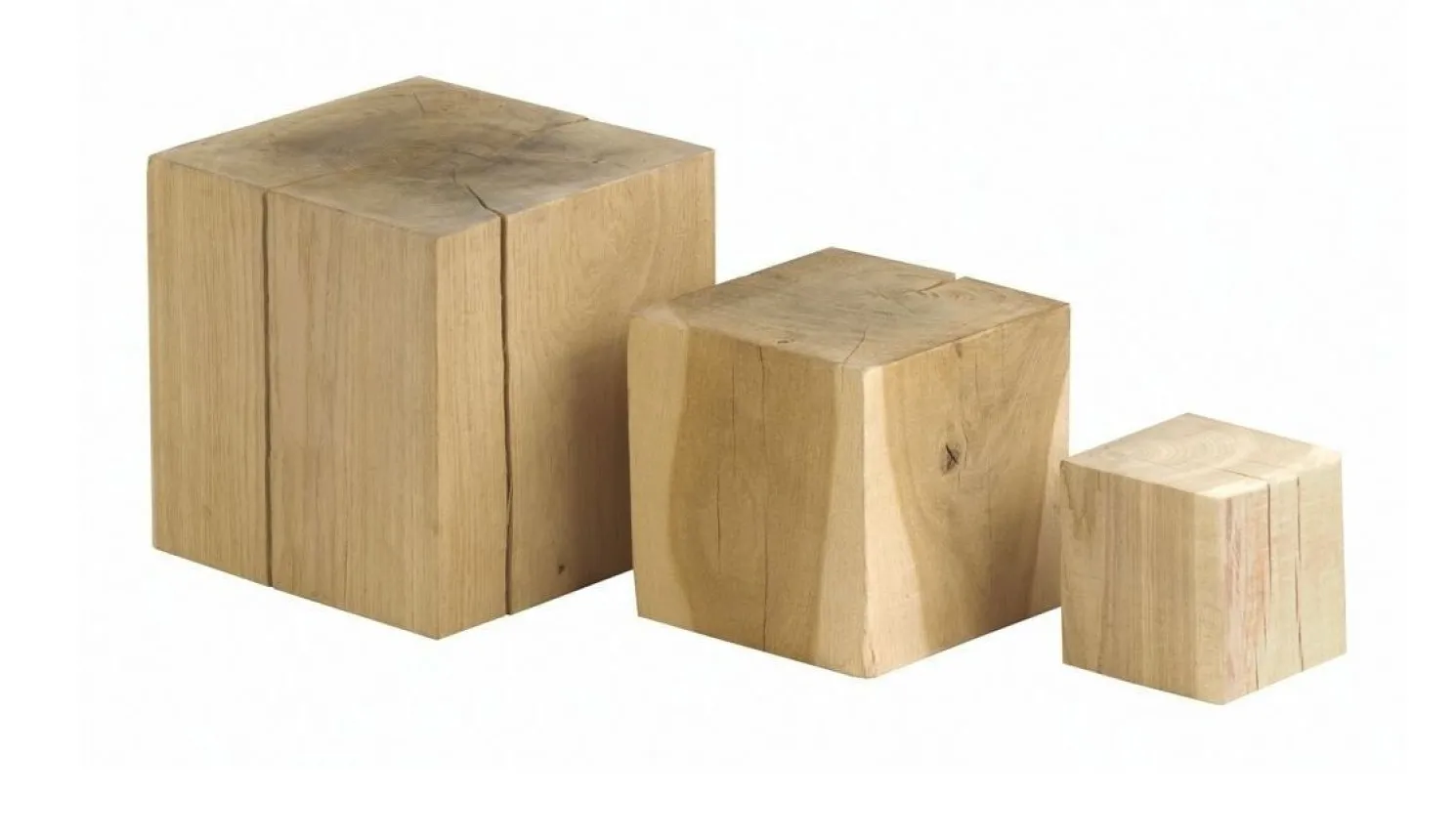WMG Holzwürfel Eiche 20 x 20 cm