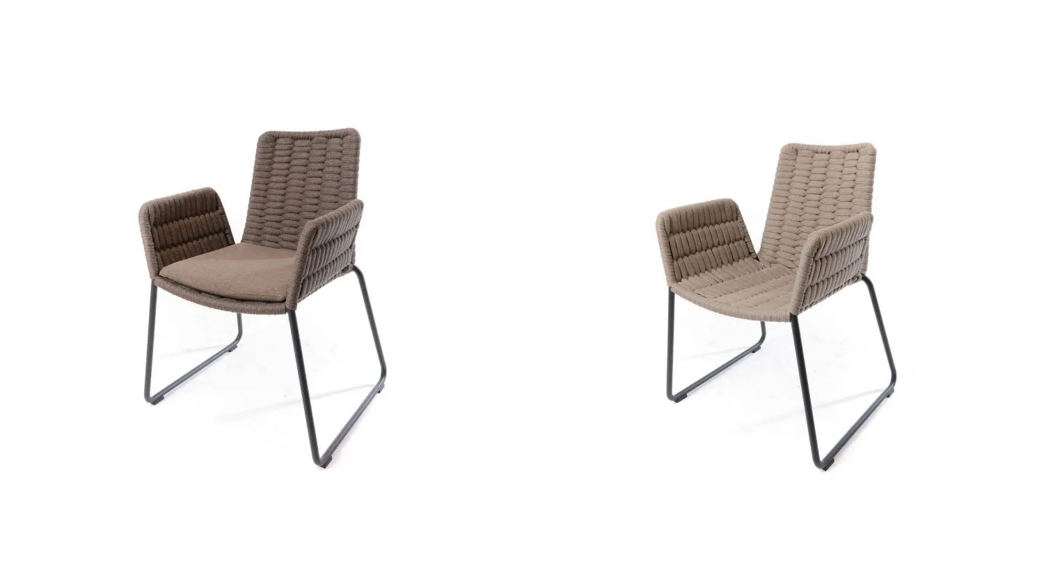 Fischer Möbel Sessel Wing anthrazit / basalt