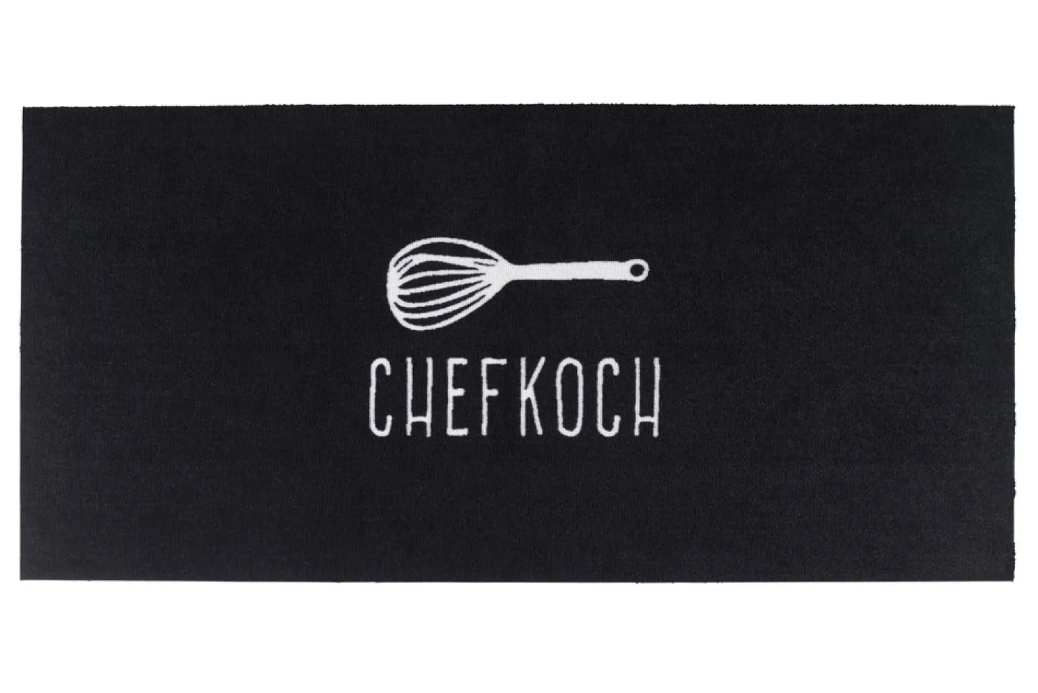 Gift Company Fußmatte Chefkoch, Schwarz/Weiß 50 x 75 cm