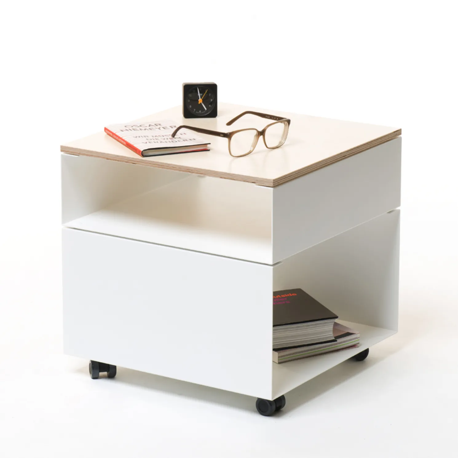 vonbox Rollcontainer Rolf - aus vier Einzelmodulen