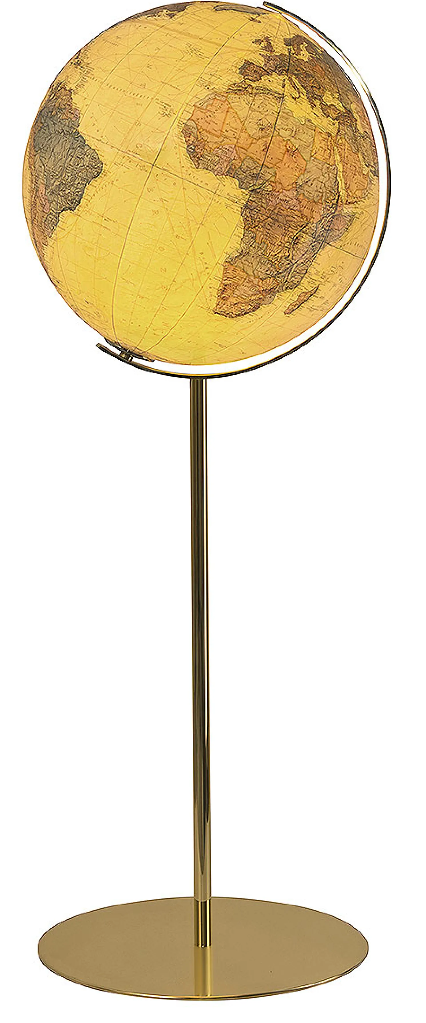 Columbus Standglobus Regent Ø 40 cm Royal Acrylglas Messing