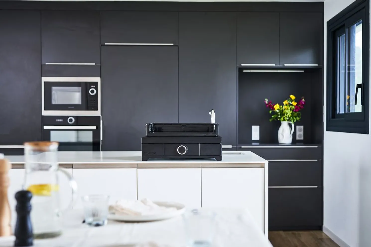 Forge Adour Gas Plancha Modern 45 Schwarz