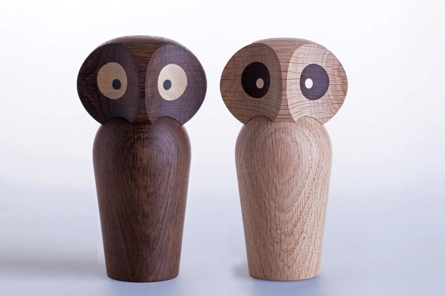 ARCHITECTMADE Owl, 12 cm, Eiche natur