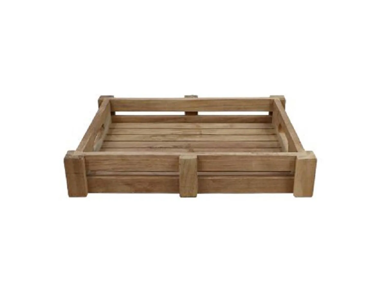 Henk Schram Holztablett teak 40 x 30 x 7 cm