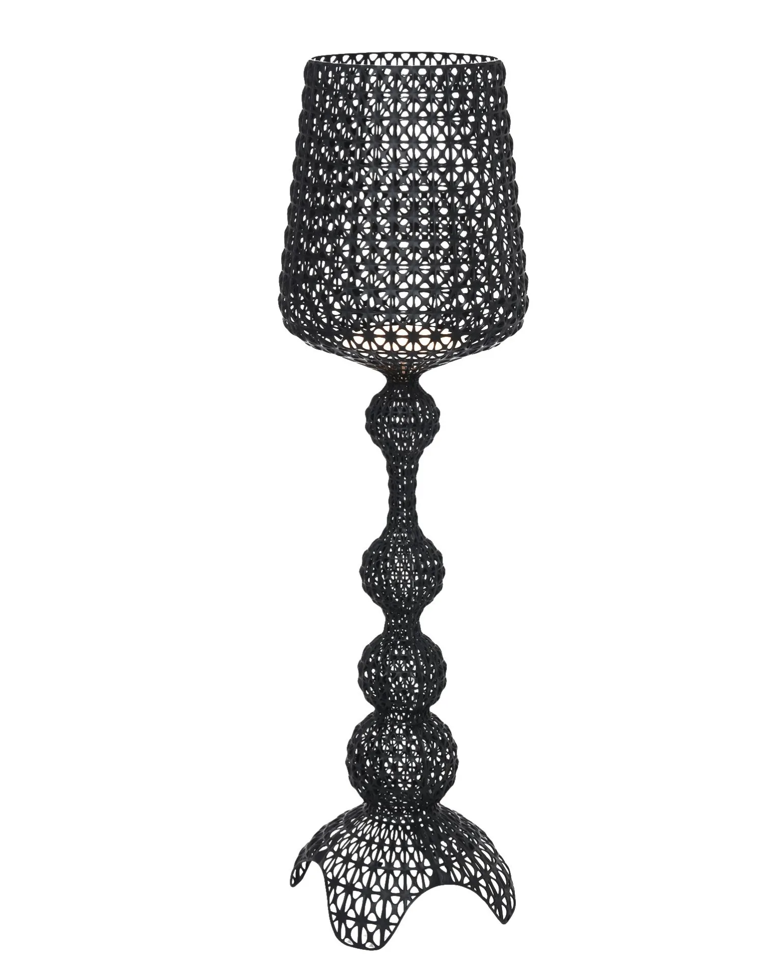 Kartell Indoor Stehlampe Kabuki schwarz