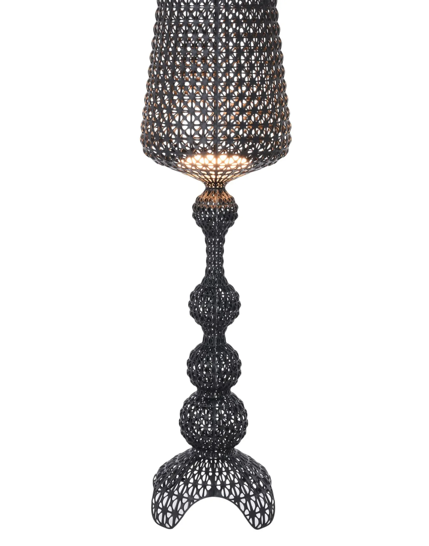 Kartell Indoor Stehlampe Kabuki schwarz