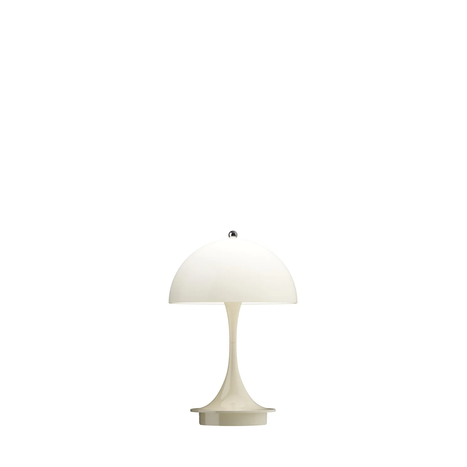 Louis Poulsen Panthella 160 tragbare Tischleuchte Opal Beige
