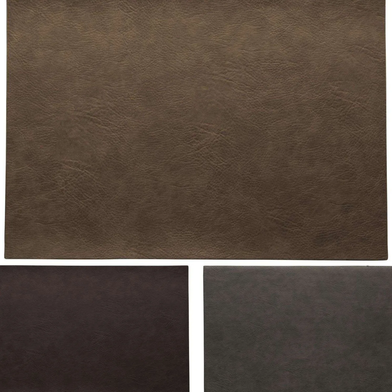 ASA Selection Tischset - vegan leather nougat