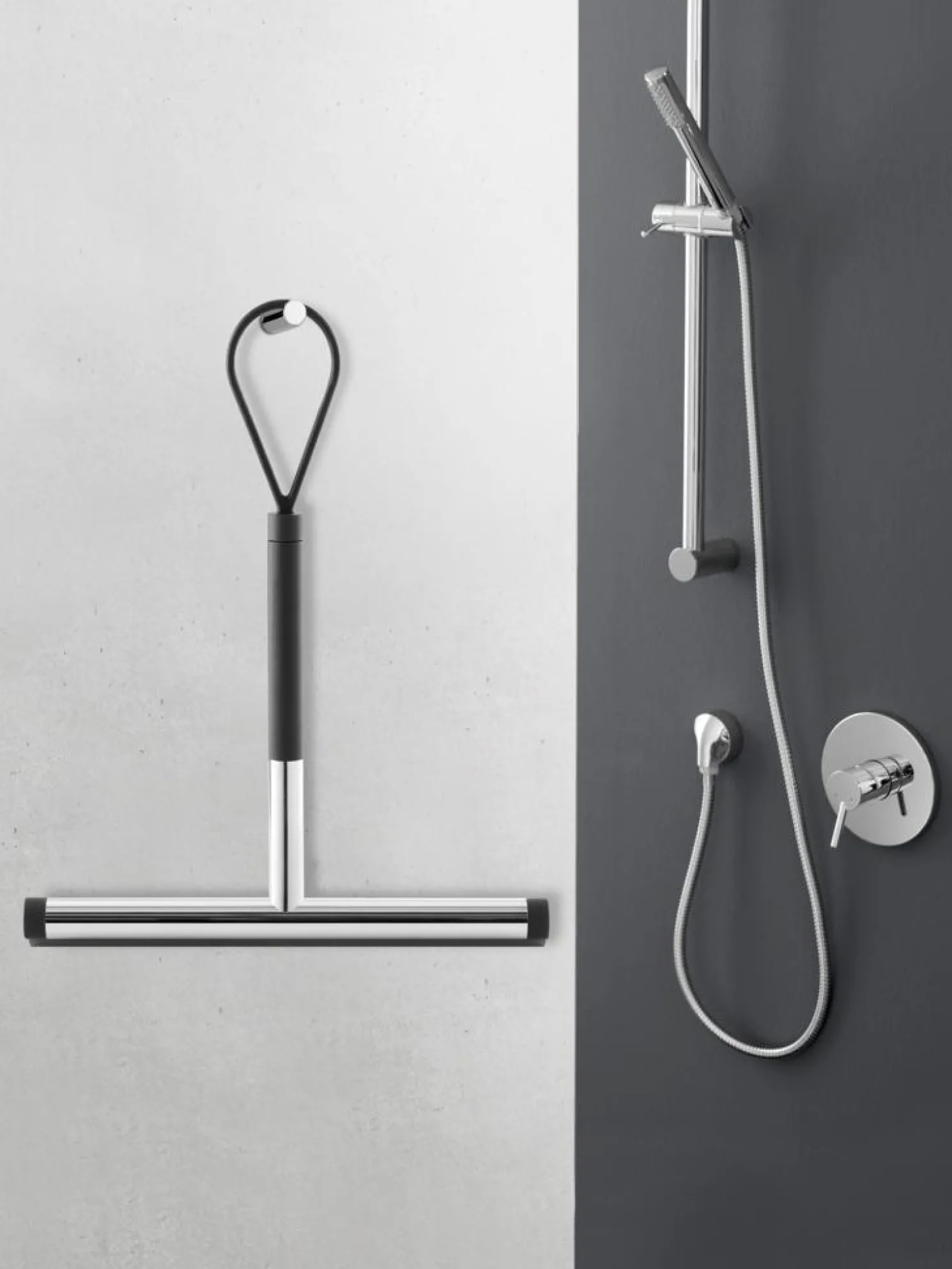 Zack Jaz - Badwischer, Silber - 20,5 cm glänzend