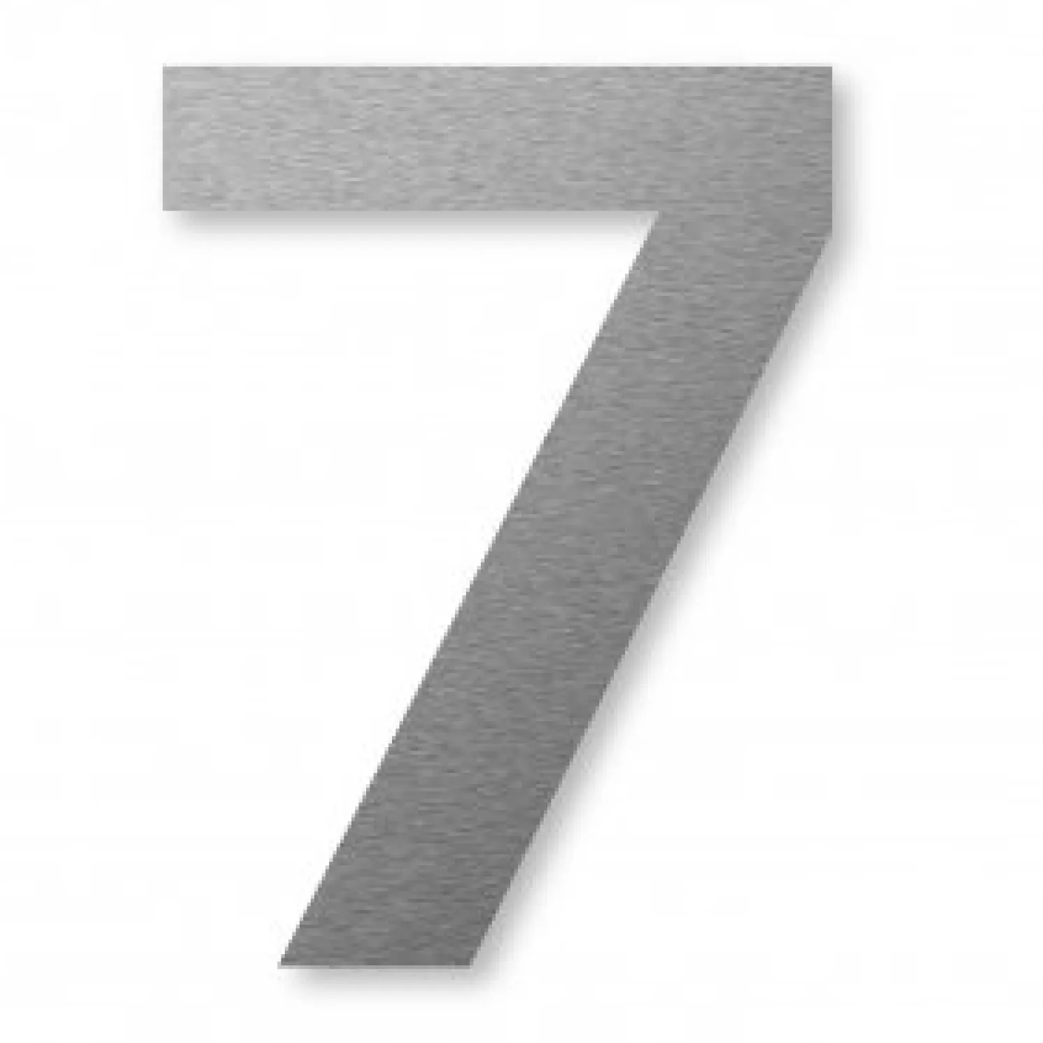 Keilbach Hausnummer Edelstahl (8 cm) – 7