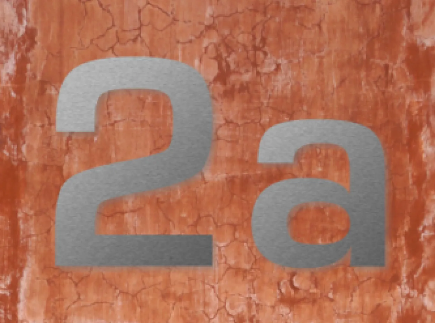 Keilbach Hausnummer Edelstahl (8 cm) – 7