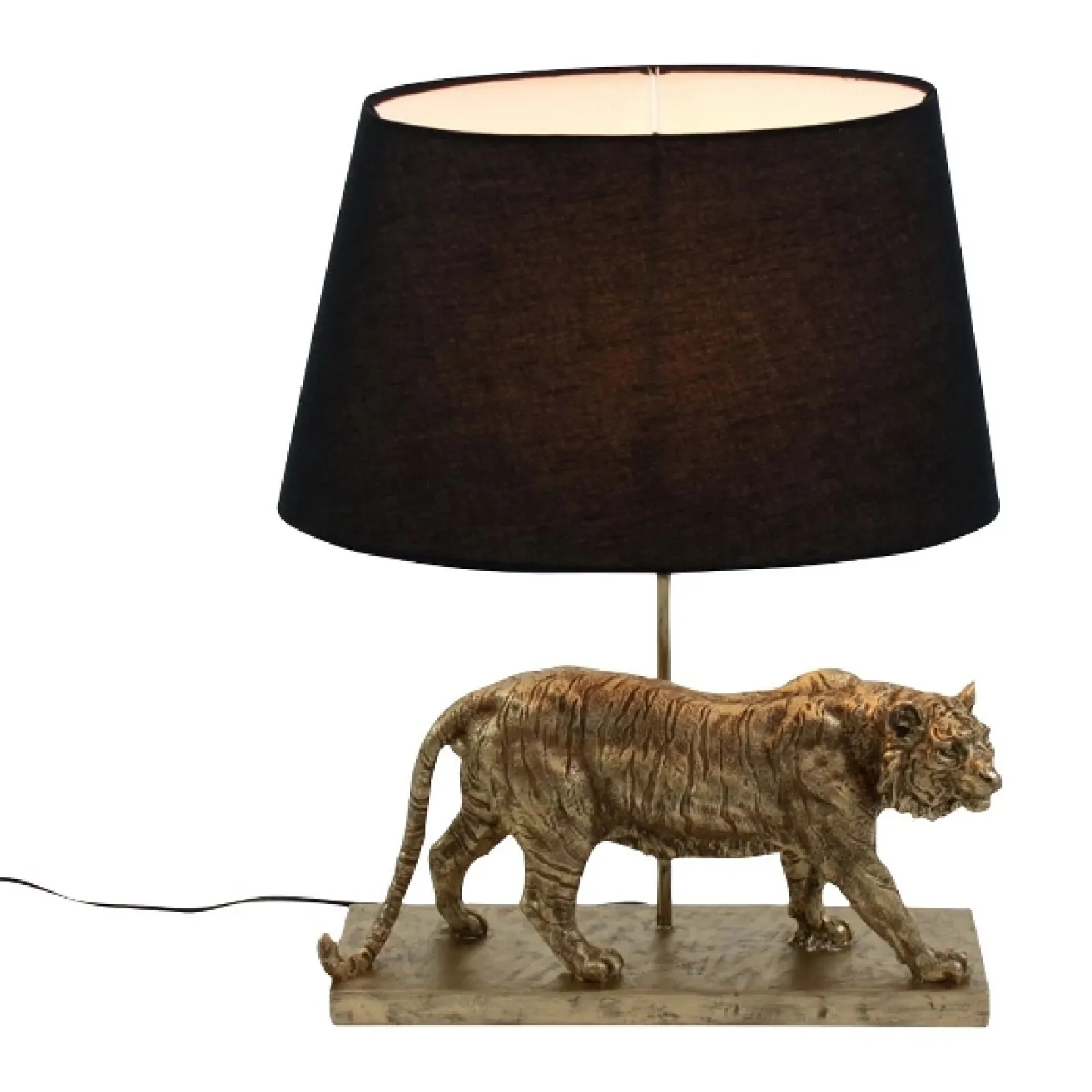 Werner Voß Tischleuchte Tiger gold/schwarz
