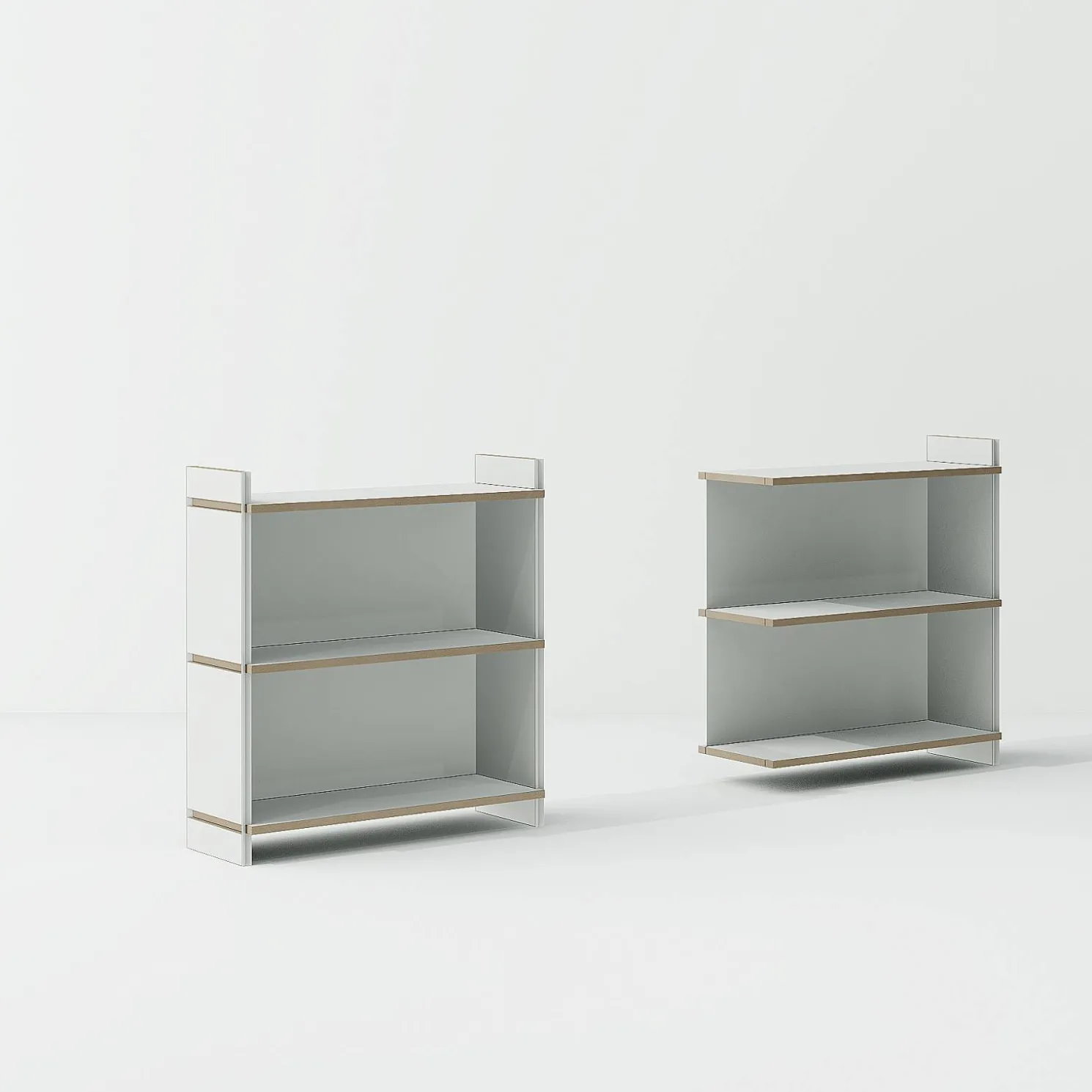 Tojo Mehrfach Regalelement Zweifach Anbaumodul