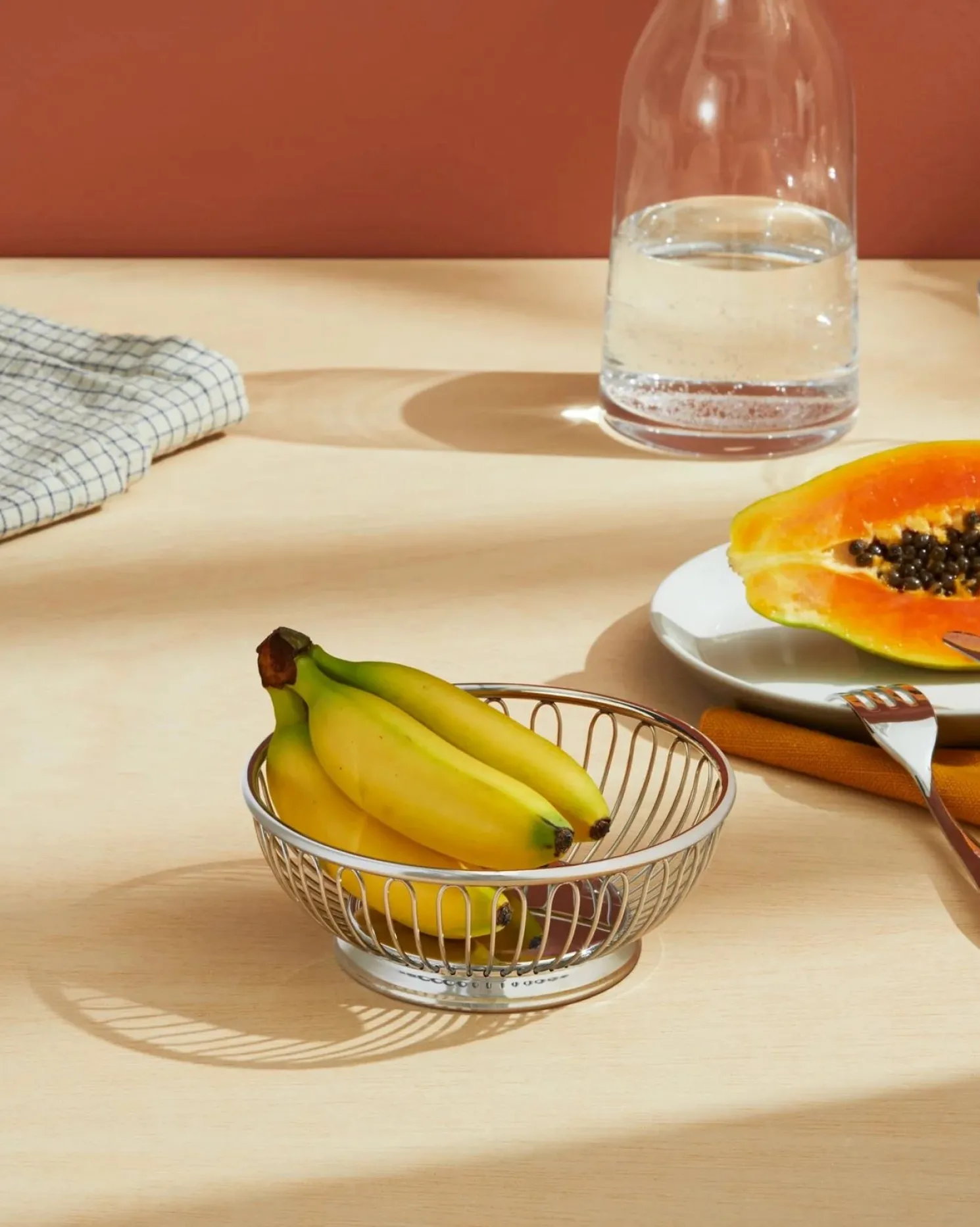 Alessi Runder Obstkorb aus Draht