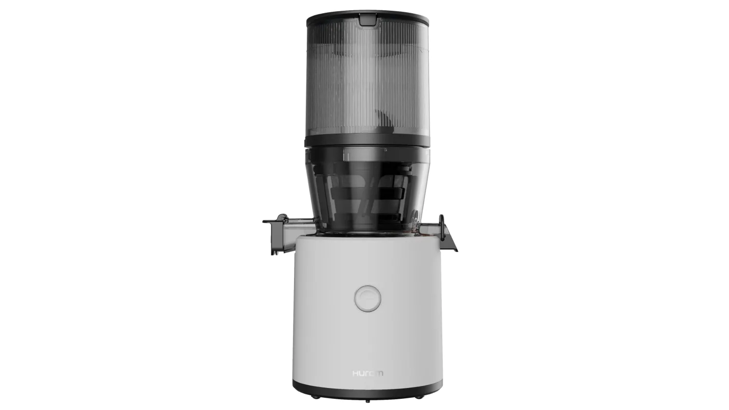 Hurom Slow Juicer - Entsafter H320N mit Mega Hopper und Siebfilter Weiß