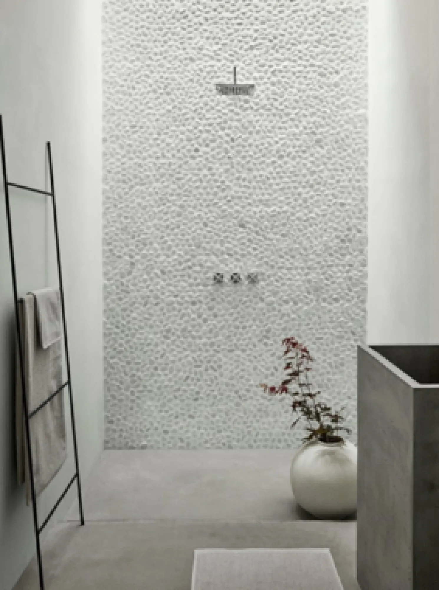 Blomus Handtuchleiter FERA schwarz Höhe 165 cm