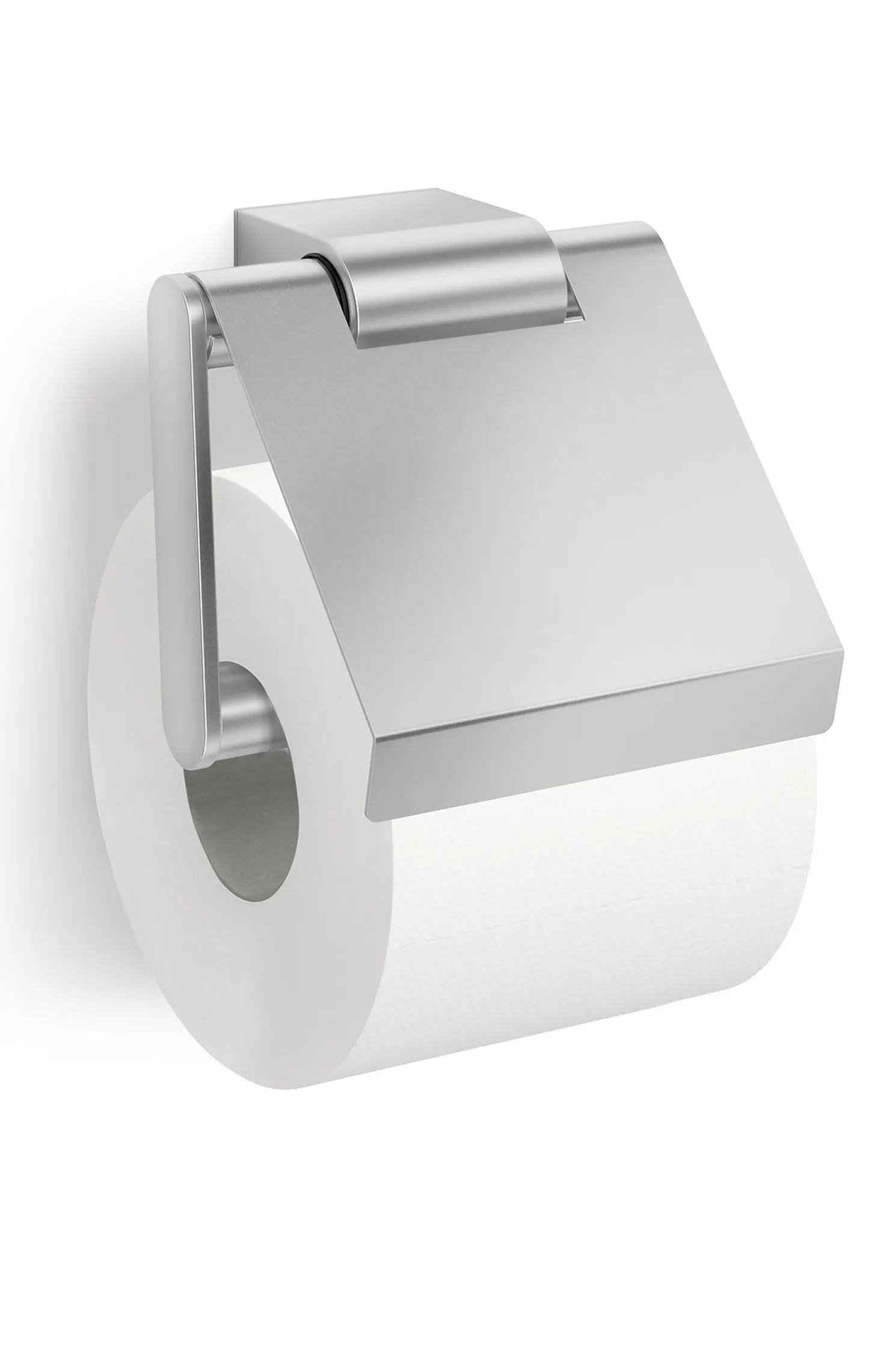 Zack Atore Toilettenpapierhalter mit Klappe matt