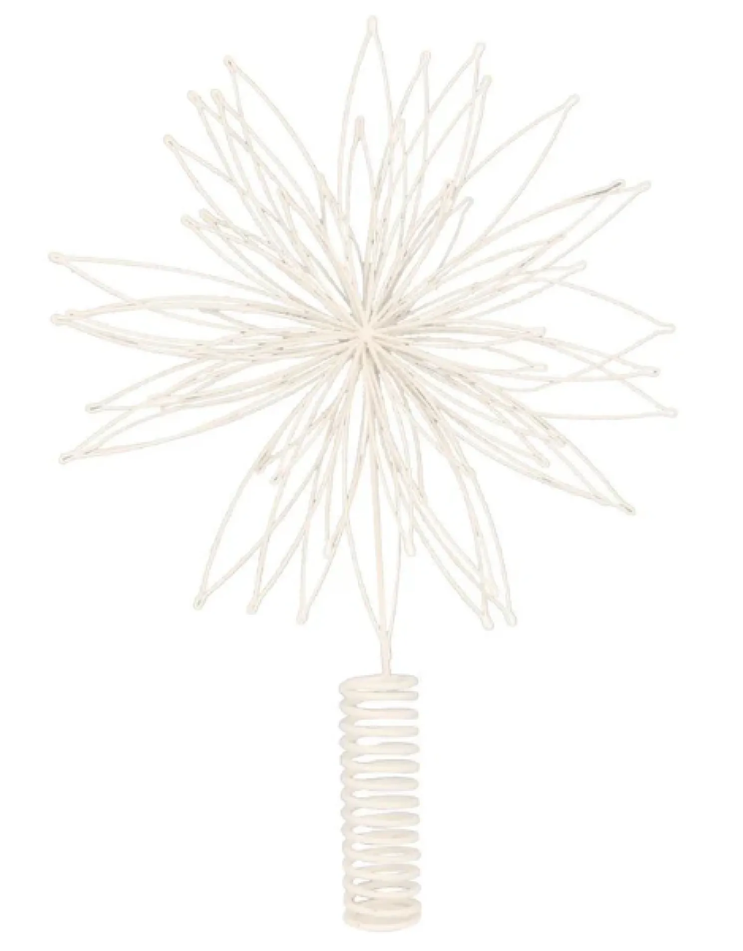 byBenson Christbaumspitze Premium White Snow