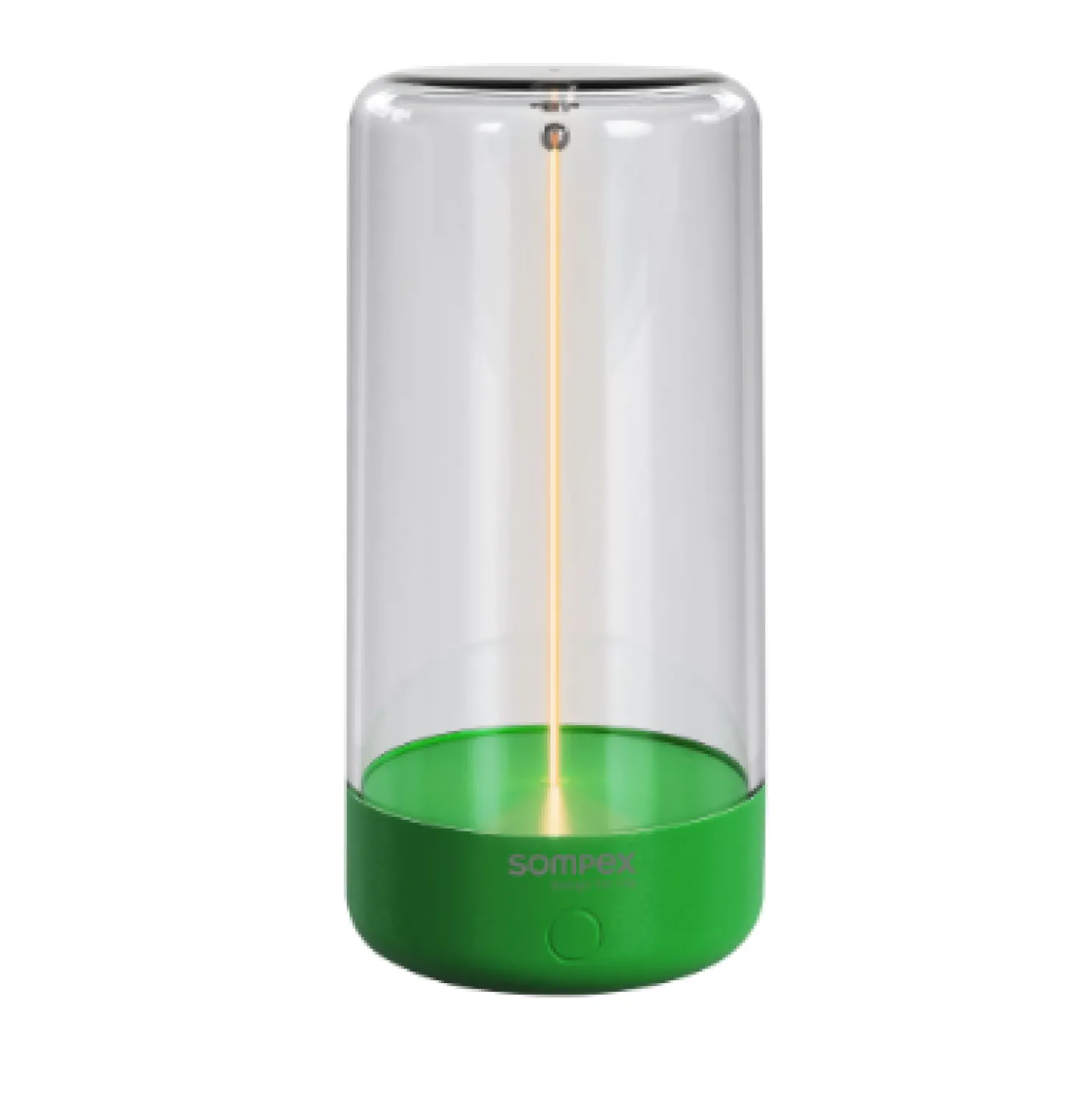 Sompex Pulse Akku Tischleuchte mit Magnetfilament Grün