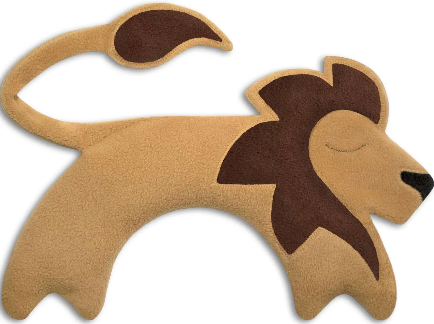 Leschi Wärmekissen Löwe Jurie Sand