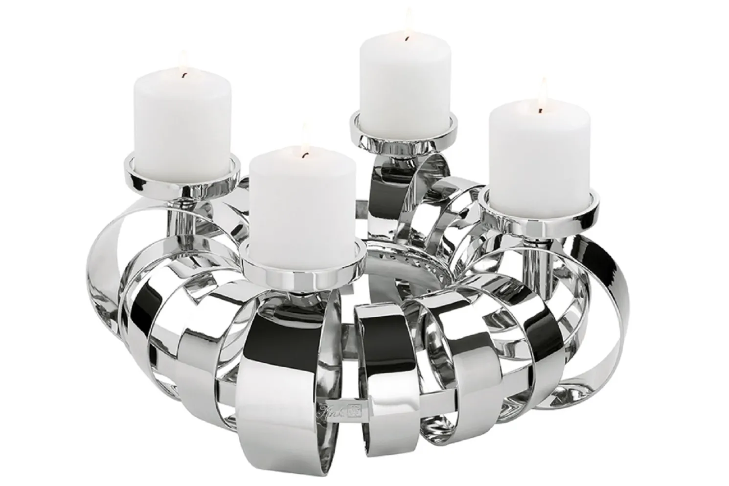 Fink ANELLO Dekokranz / Leuchter 4-flammig