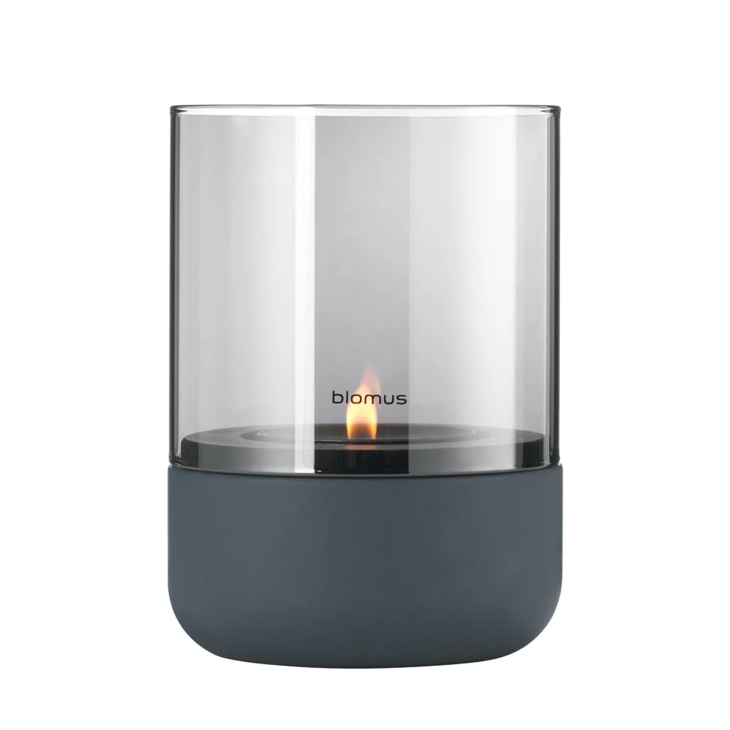 Blomus Windlicht CALMA S aus dunkelgrauem Beton