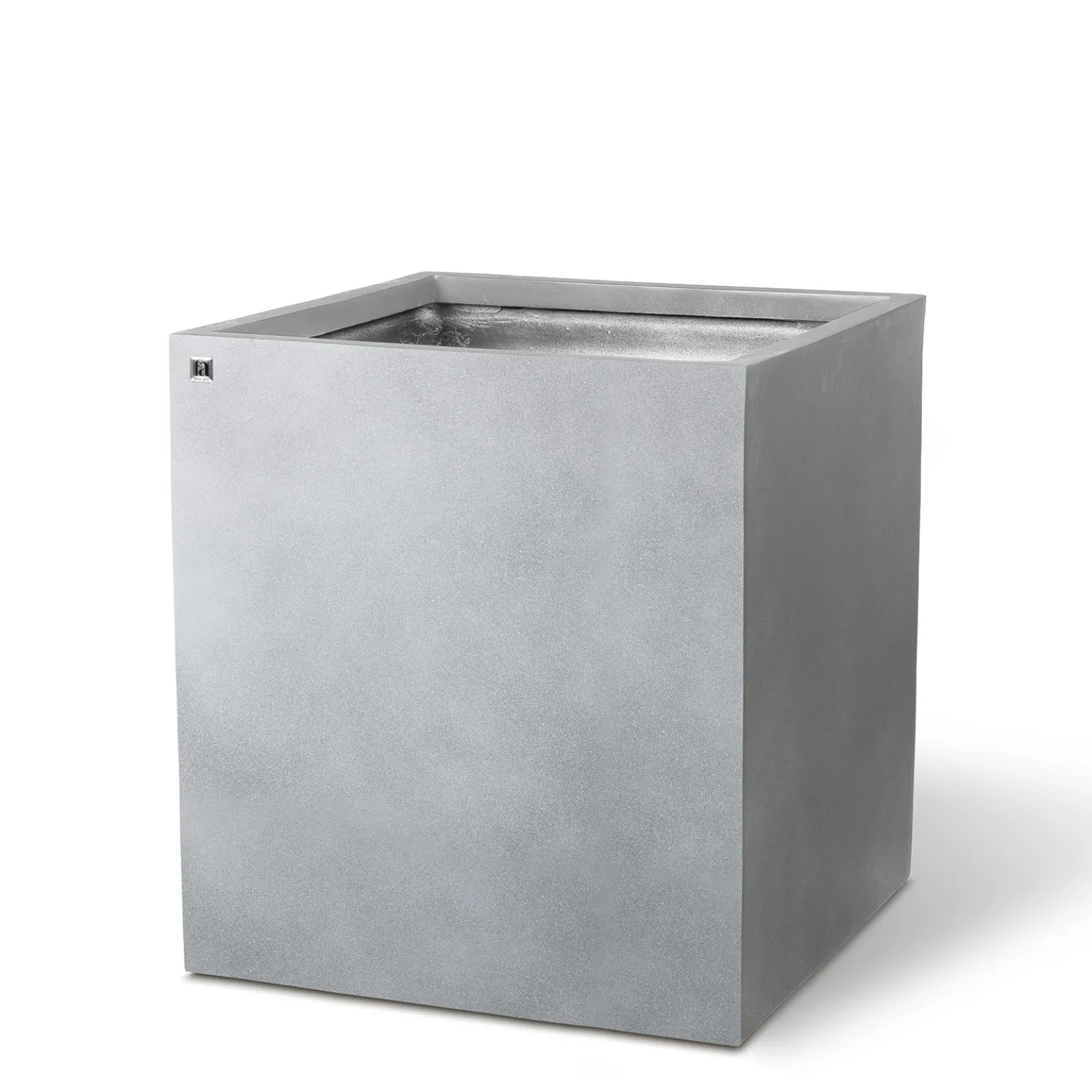 Fleur Ami Division Lite Pflanzwürfel - witterungsbeständig steingrau 50 x 50 x 54 cm