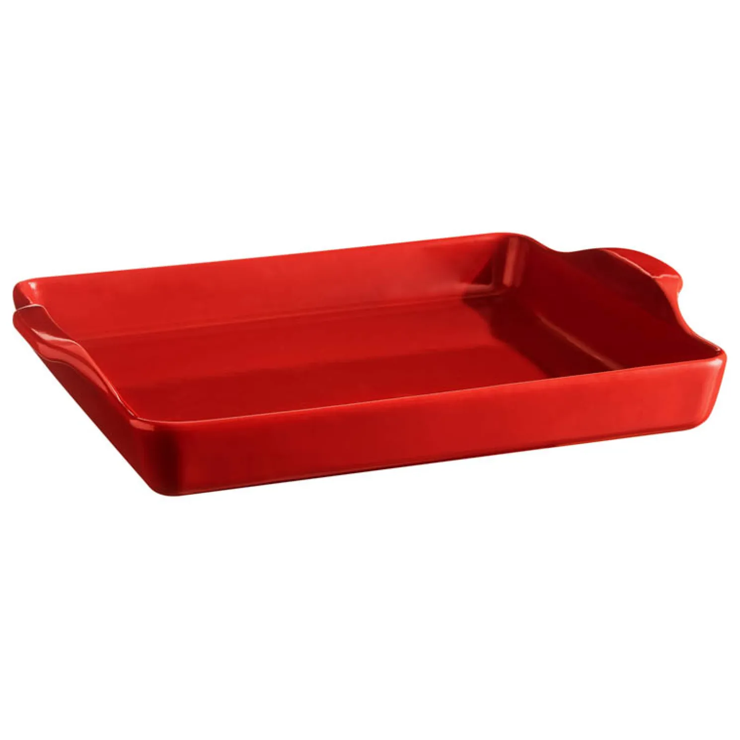 Emile Henry Focaccia Brotbackform aus Keramik Rot