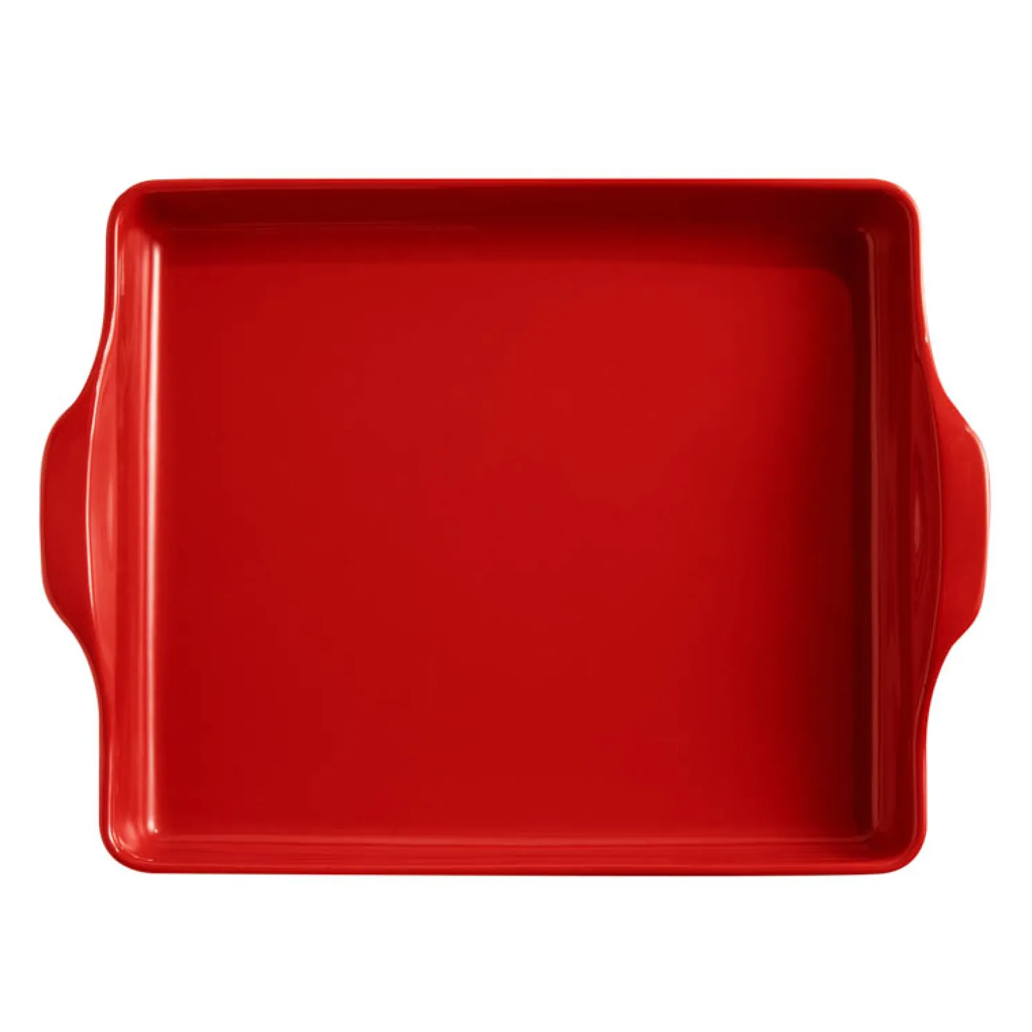 Emile Henry Focaccia Brotbackform aus Keramik Rot