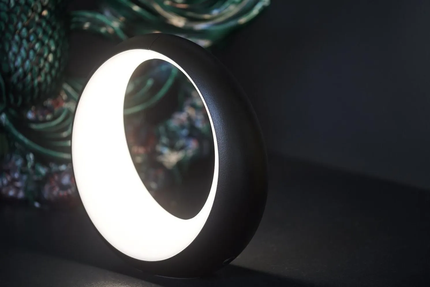 Fermob HOOPIK Akku-Leuchte Indoor Ø24 cm Ockerrot