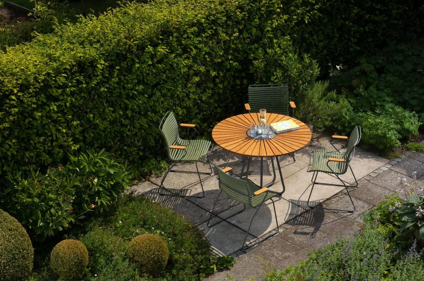 HOUE Gartenmöbel Set Click + Circle schwarz