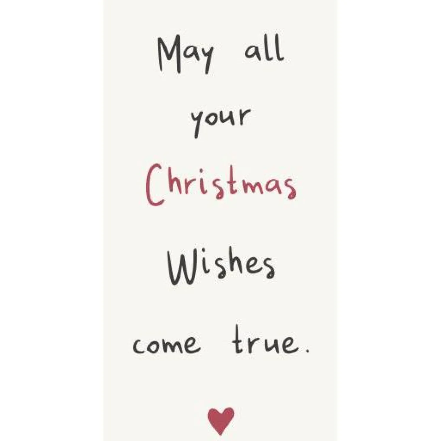 IB laursen Serviette May all your Christmas wishes come true