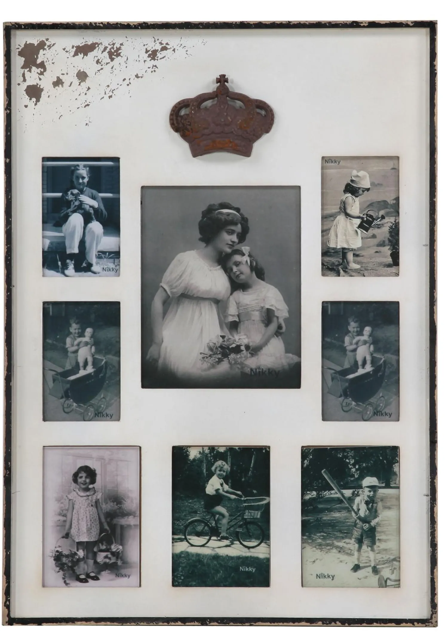 Gutmann Factory Bilderrahmen Vintage für 8 Fotos