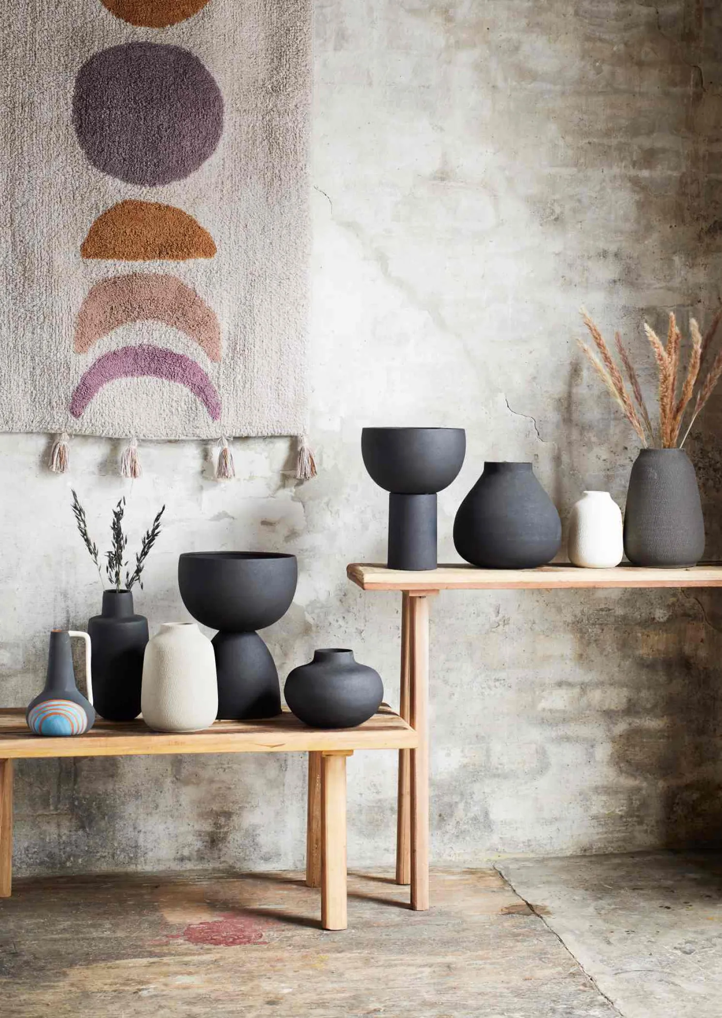 MADAM STOLTZ Konsolentisch, Holz 105x25x70 cm