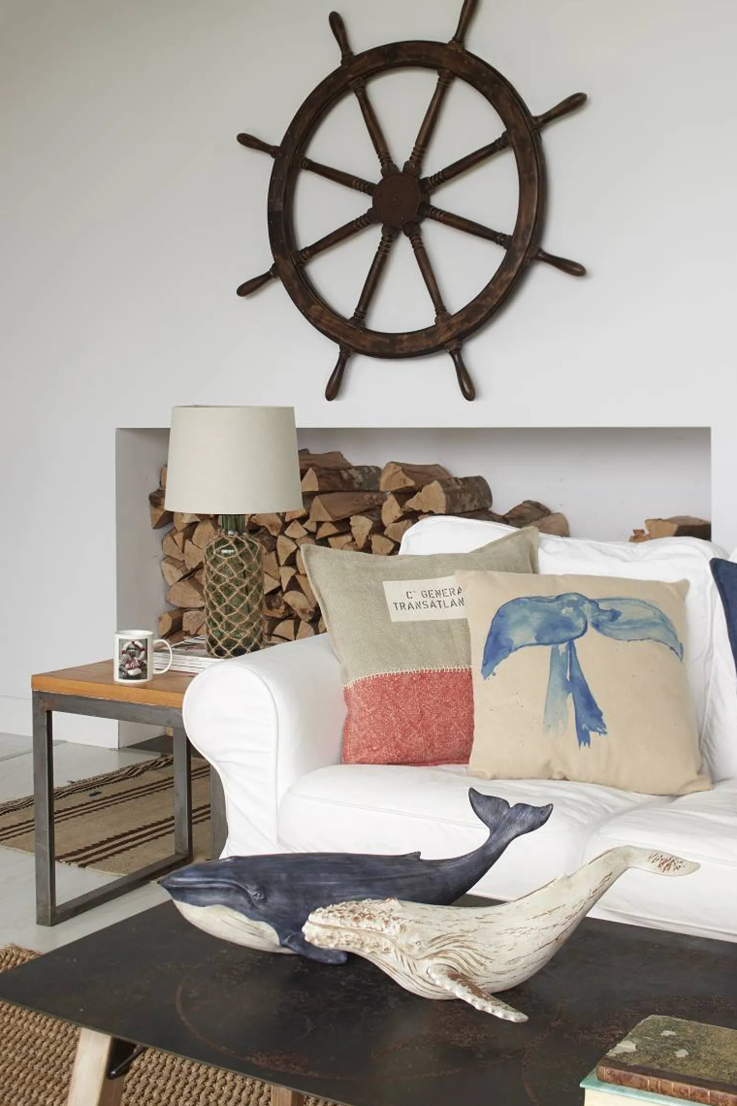 Batela Dekofigur Wal L: 50cm H: 13cm