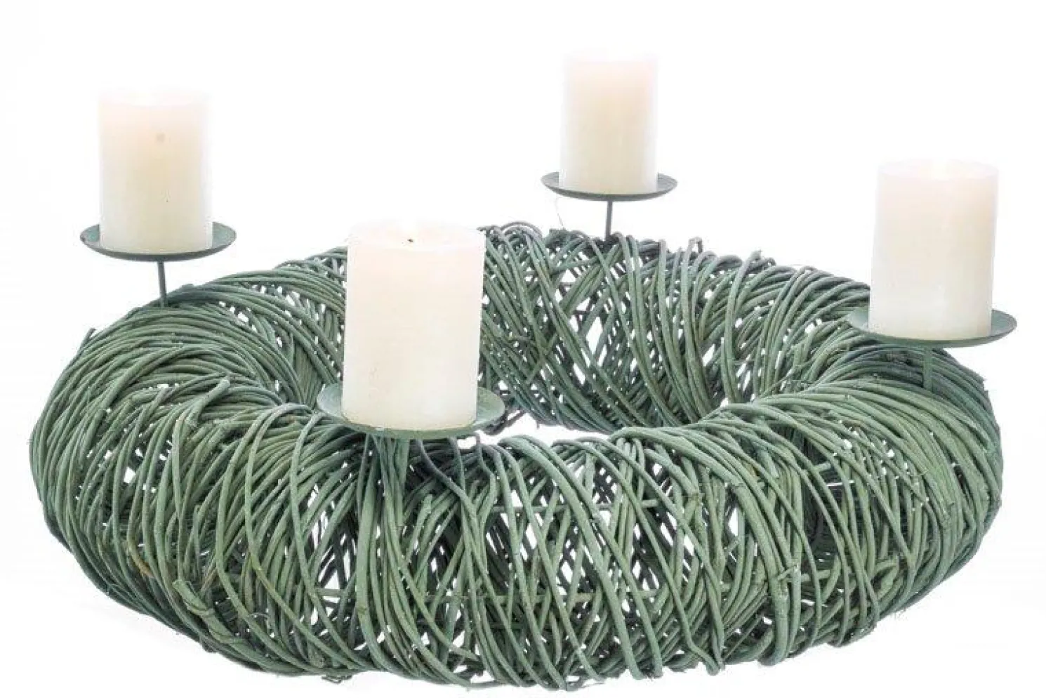 + Adventskranz Rattan Moss Ø 50 cm