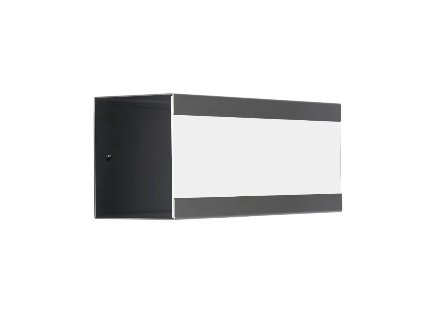 Keilbach Zeitungsbox für Glasnost Briefkasten Edelstahl lackiert Weiß