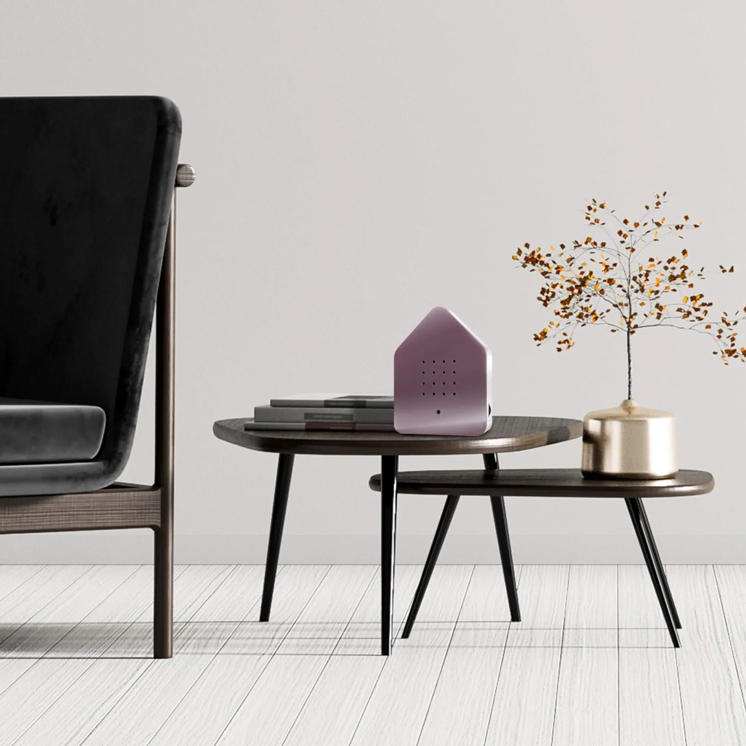 Relaxound Zwitscherbox Original Mauve/Weiß