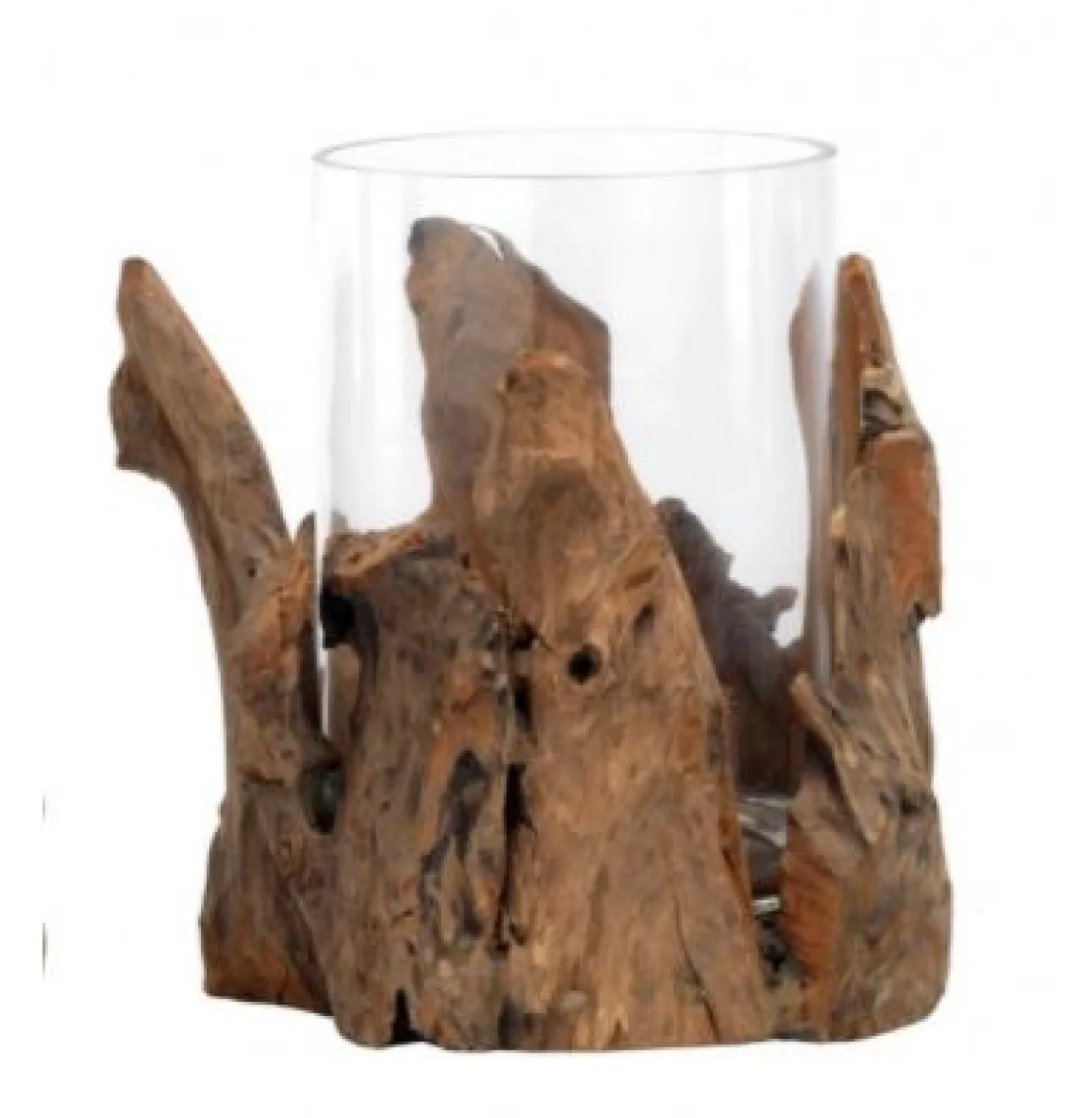 WMG Windlicht Teak Flores 40 cm