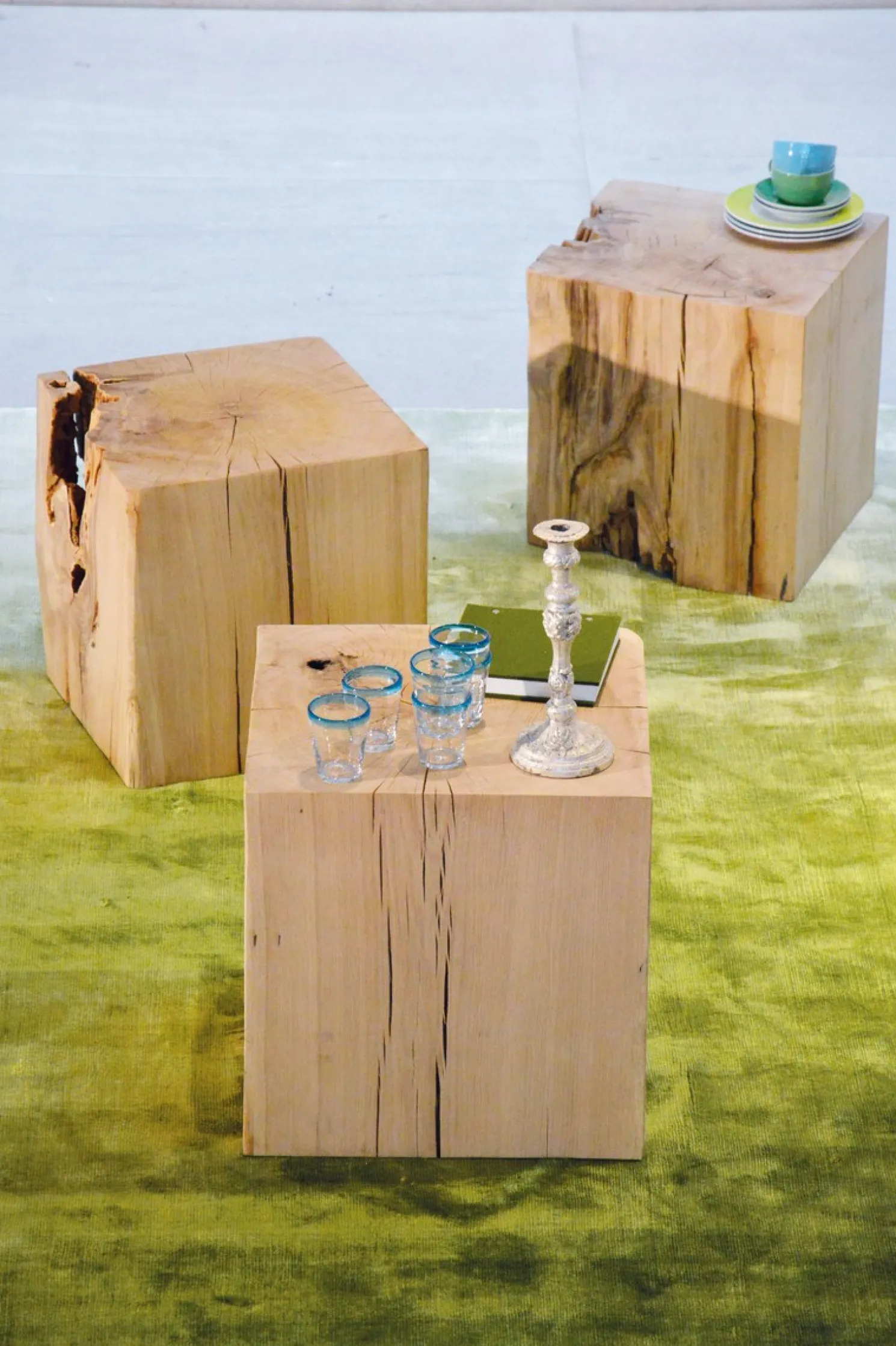 Jan Kurtz Hocker BLOCK ca. 29 x 29 x 40 cm Eiche